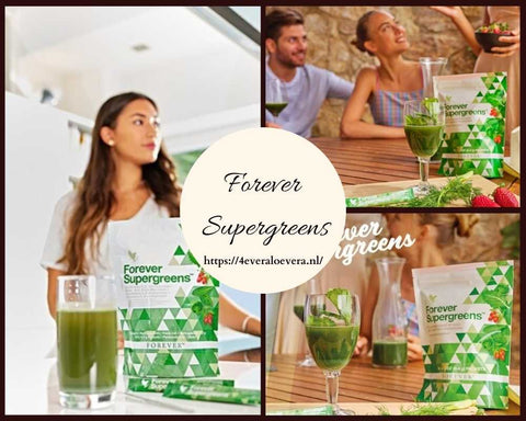 Boost je Energie met Forever Supergreens™: De Perfecte Groene Superfooddrank voor Onderweg!
