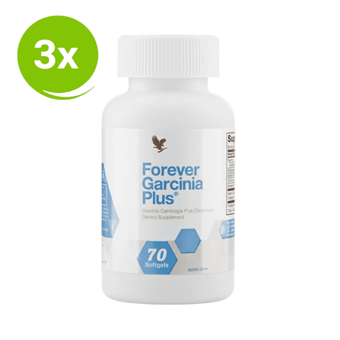 Forever Garcinia Plus 3 pack value bundle with garcinia cambogia and chrome