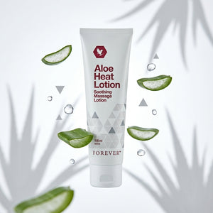 Forever Aloe Heat Lotion avec effet chauffant pour un mode de vie actif