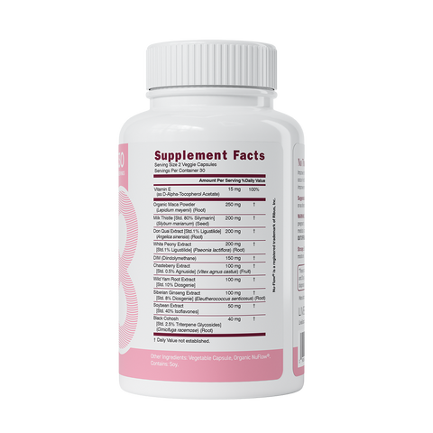 LiveGood Hormonal Balance voor vrouwen helpt oestrogeen- en progesteronbalans ondersteunen, vermindert PMS- en menopauzeklachten, verbetert humeur en emotionele stabiliteit.