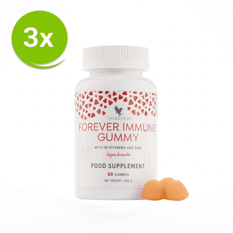 Forever Immune Gummy 3 pack voordeelbundel met vitamines en zink