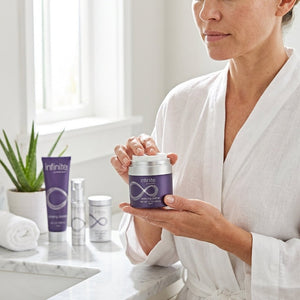 Rejuvenate your skin from within with the Infinite set forever living 