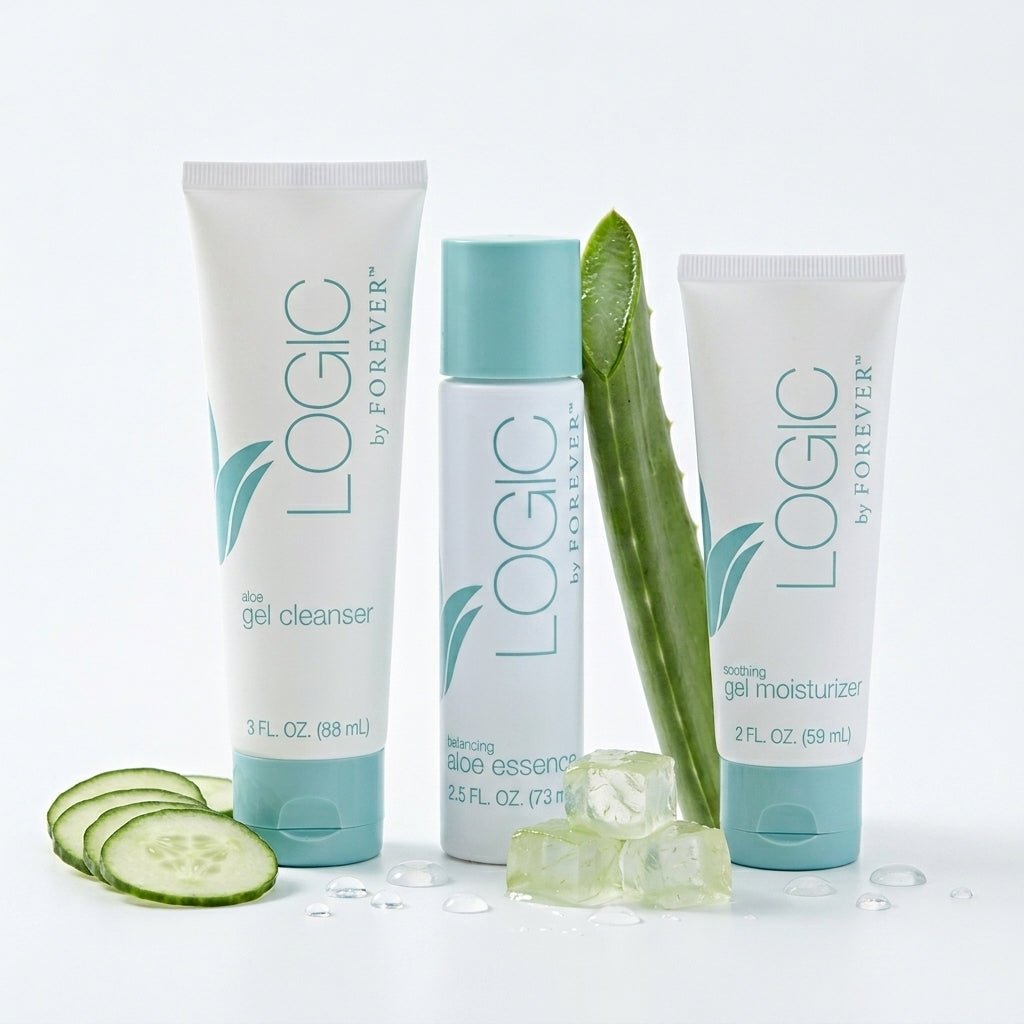 Logic by Forever™ Skin Care System facial care for cleansing, moisturizing and protecting
