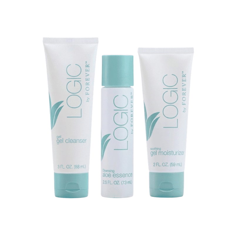 Logic by Forever™ Skin Care System with aloe vera for a healthy skin routine