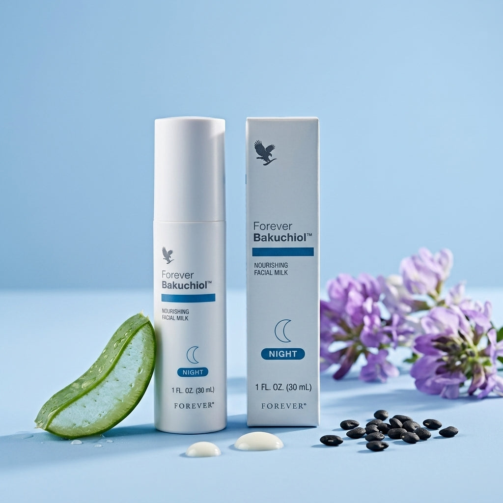 Forever Bakuchiol nachtserum met plantaardig retinol alternatief
