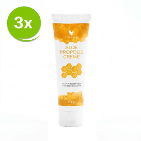 Forever Aloe Propolis Creme 3 stuks voordeelverpakking voor droge huid