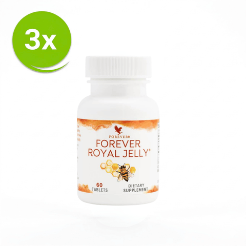 Forever Royal Jelly 3 pack voordeelbundel met koninginnengelei