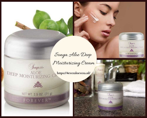 Intensieve nachtverzorging met Sonya Aloe Deep Moisturizing Cream: Voor een gehydrateerde en gladde huid!