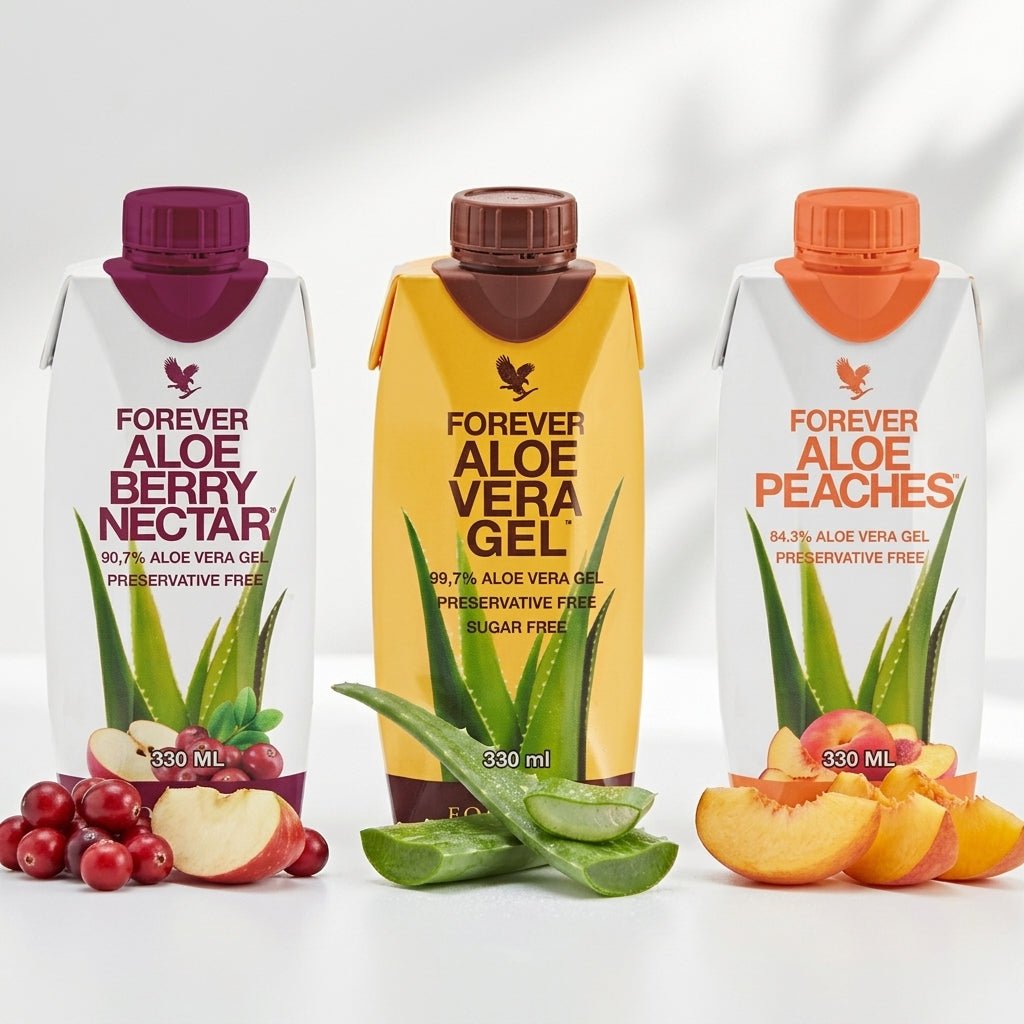 Forever Living Aloe Mini Combi Package 330 ml avec boissons à l'aloe vera