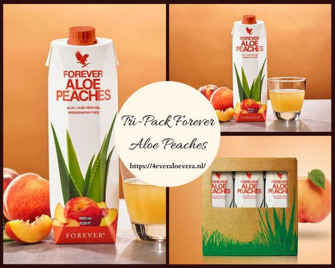 Voel de Zomer Vibes met de Aloë Vera Gel van Tri-Pack Aloe Peaches!