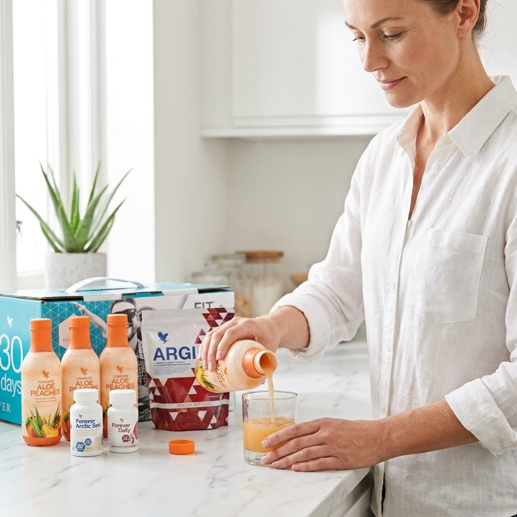 Vital 5 Forever Aloe Peaches - 4everaloevera