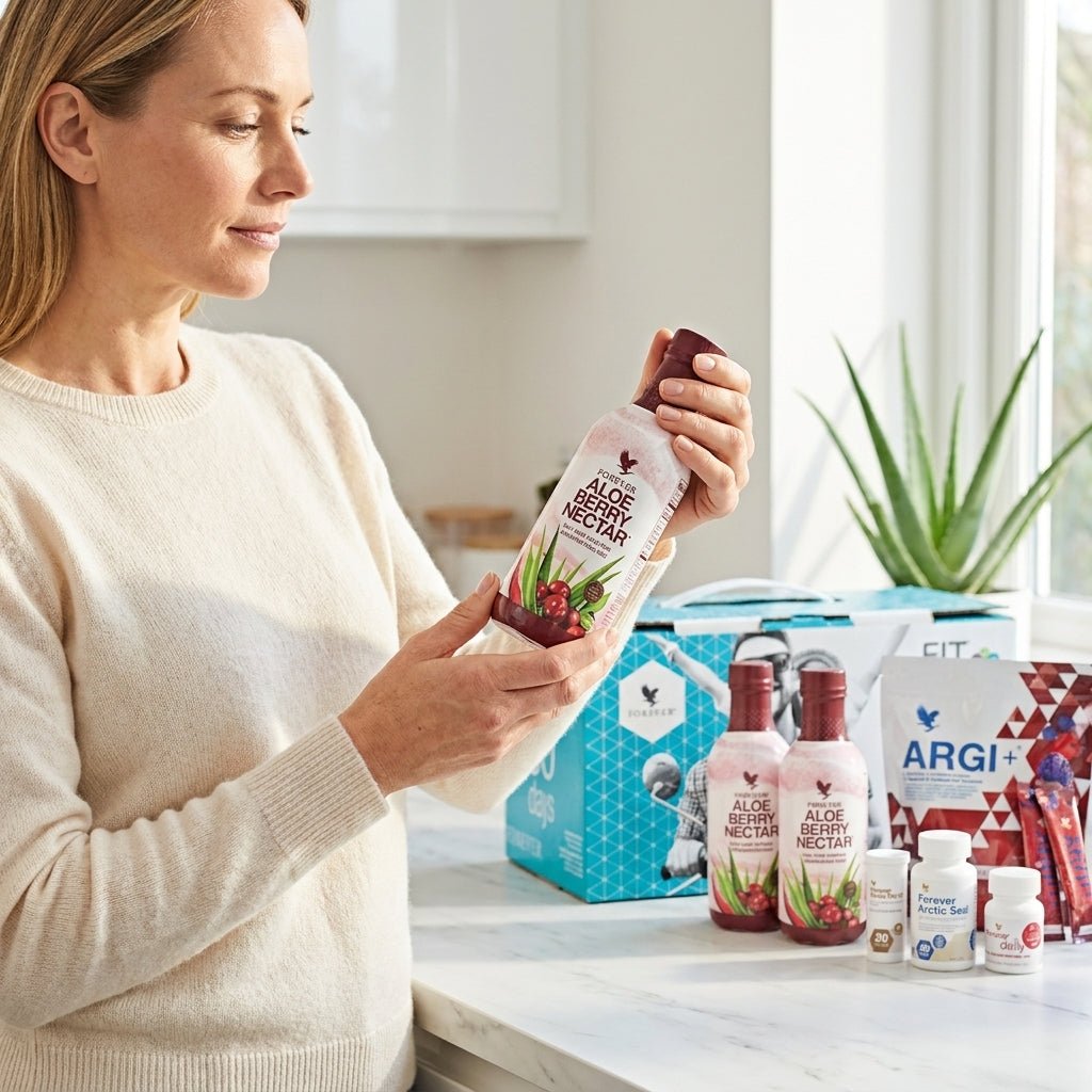 Forever Living Pacchetto Vital5 Berry Nectar per uno stile di vita attivo